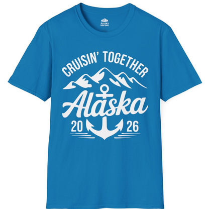 Alaska Cruise Shirt T-Shirt – Sapphire – Alaska Cruise Shirts