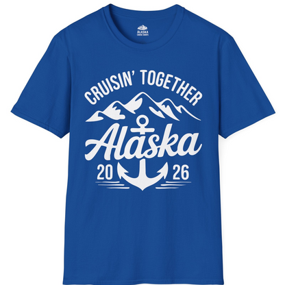 Alaska Cruise Shirt T-Shirt – Royal – Alaska Cruise Shirts