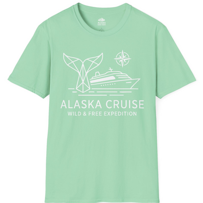 Alaska Cruise Shirt T-Shirt – Mint Green – Alaska Cruise Shirts
