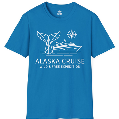Alaska Cruise Shirt T-Shirt – Sapphire – Alaska Cruise Shirts