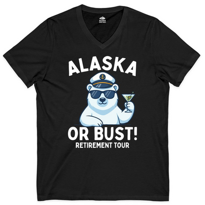 Alaska Retirement Cruise Shirt V-Neck Shirt – Alaska Cruise Shirts