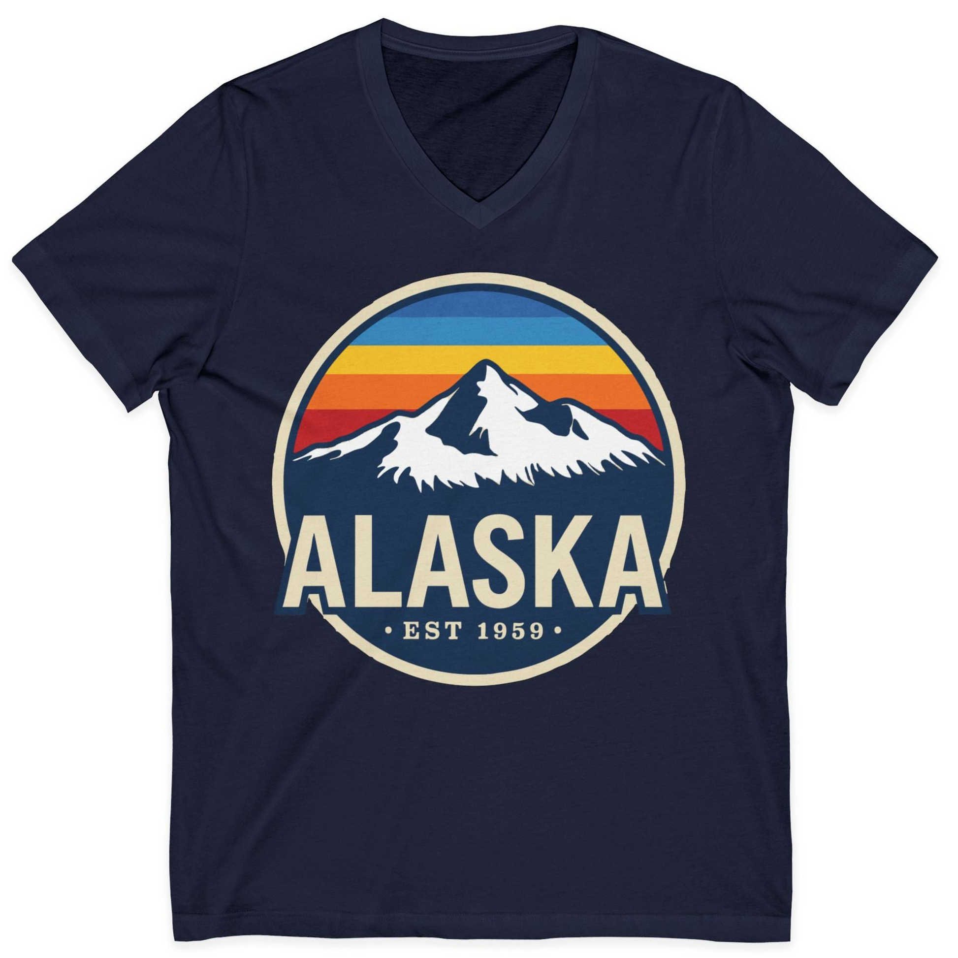 Alaska Vintage Shirt V-Neck Shirt – Alaska Cruise Shirts