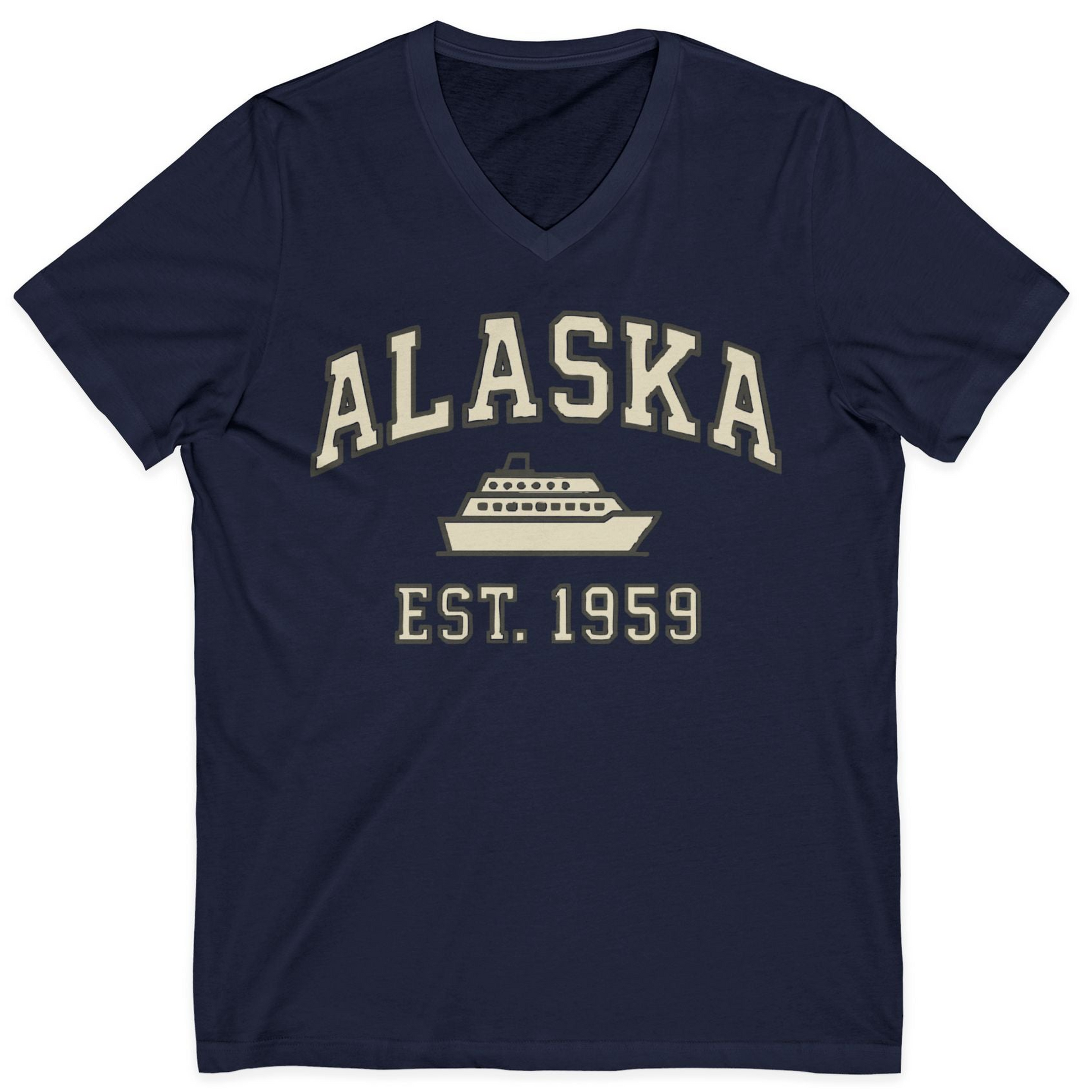 Alaska Cruise Shirt V-Neck Shirt – Alaska Cruise Shirts