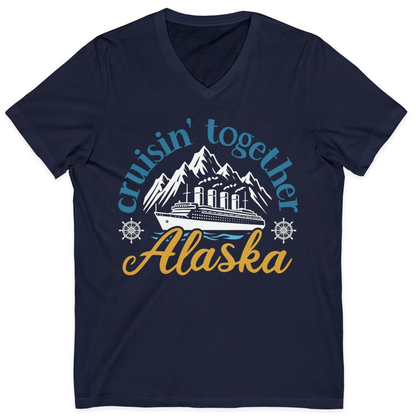 Alaska Cruise Adventure Shirt V-Neck Shirt – Alaska Cruise Shirts