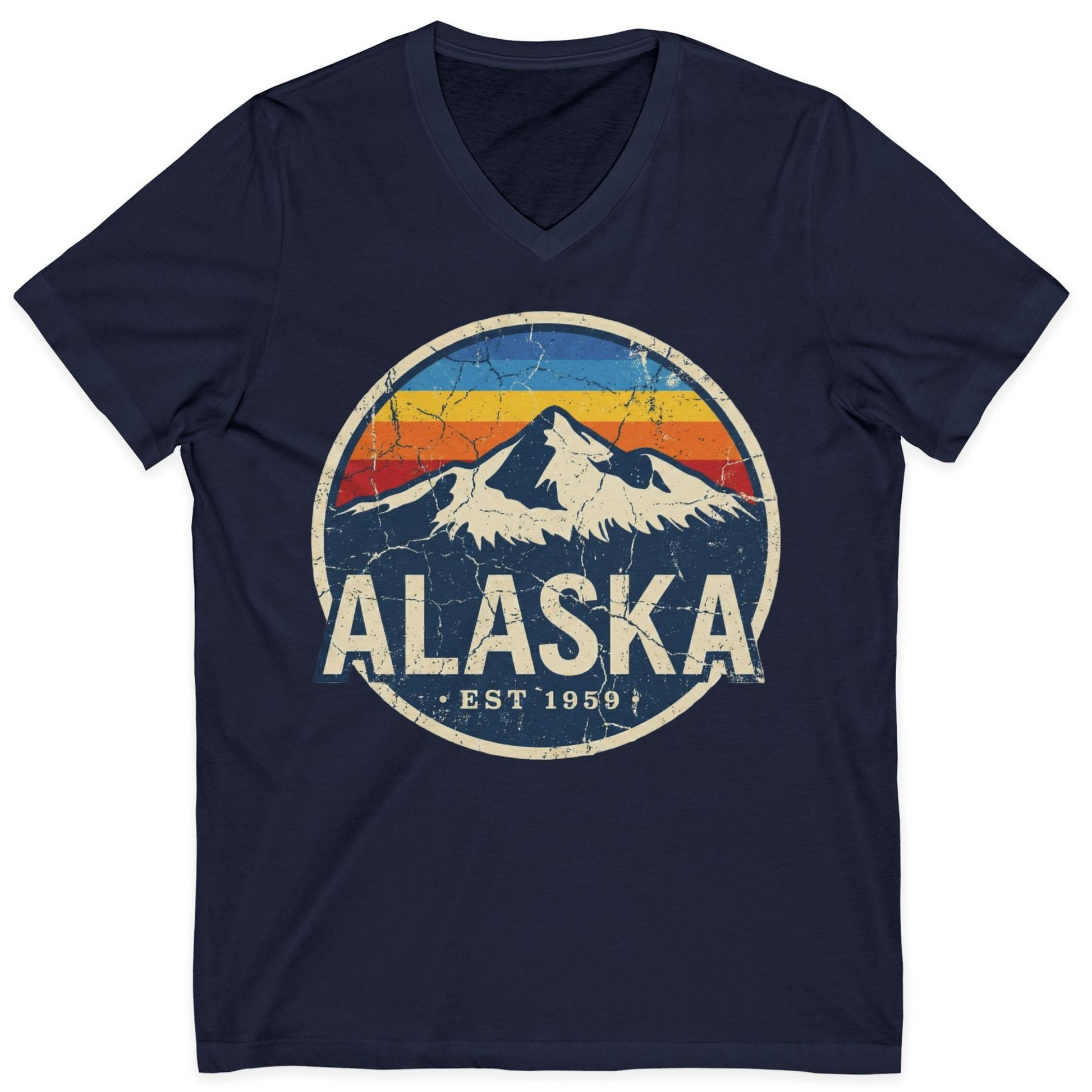 Alaska Vintage Shirt V-Neck Shirt – Alaska Cruise Shirts