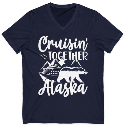 Alaska Cruise Adventure Shirt V-Neck Shirt – Alaska Cruise Shirts