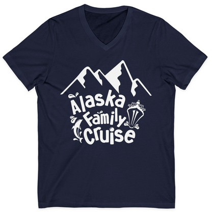 Alaska Family Cruise Adventure Shirt V-Neck Shirt – Alaska Cruise Shirts