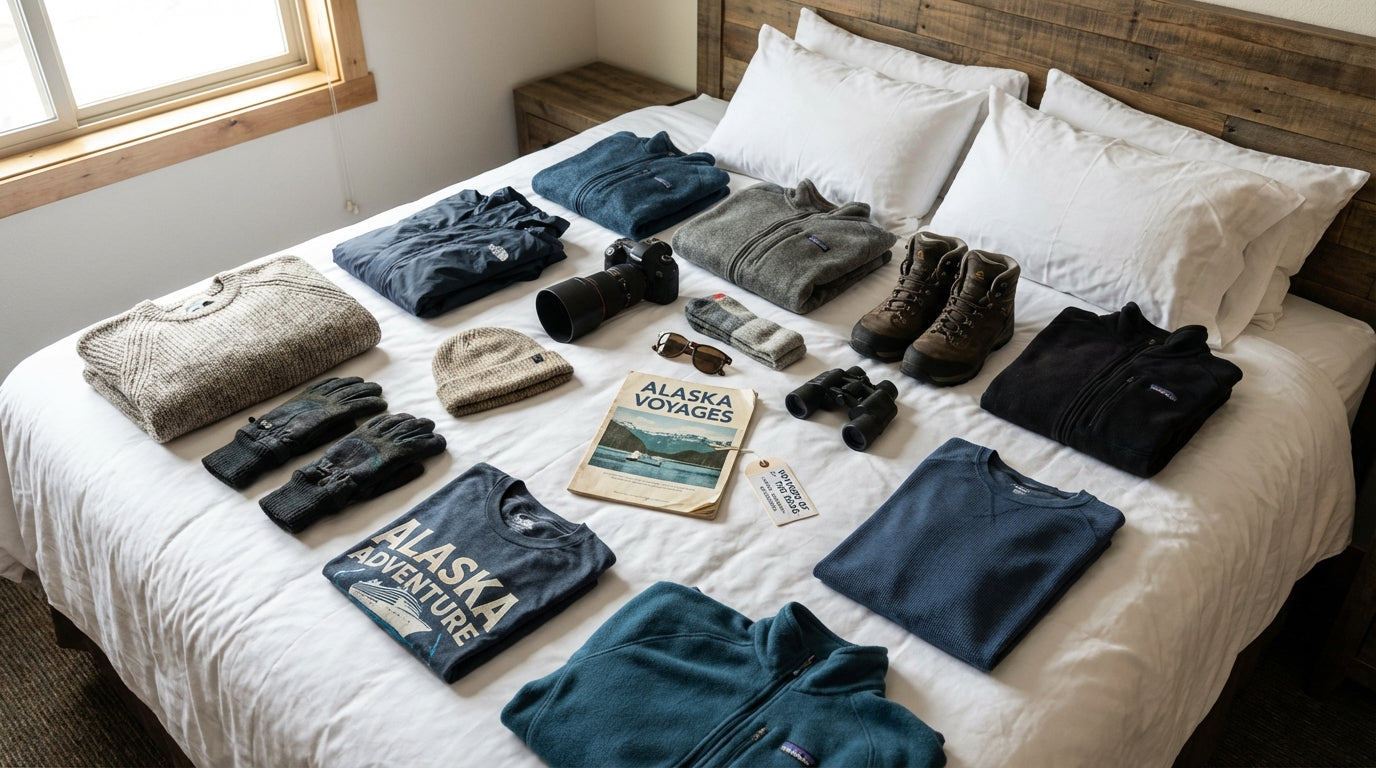 Packing Perfectly for Your VOYAGER OF THE SEAS Alaska Cruise: Essentials and Expert Tips - Alaska cruise travel guide