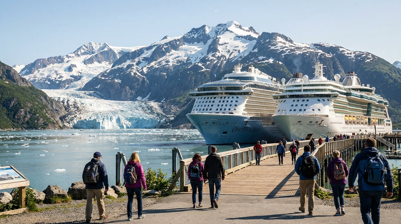 VOYAGER OF THE SEAS vs. Other Royal Caribbean Ships: Which Alaska Cruise Is Best for You? - Alaska cruise travel guide