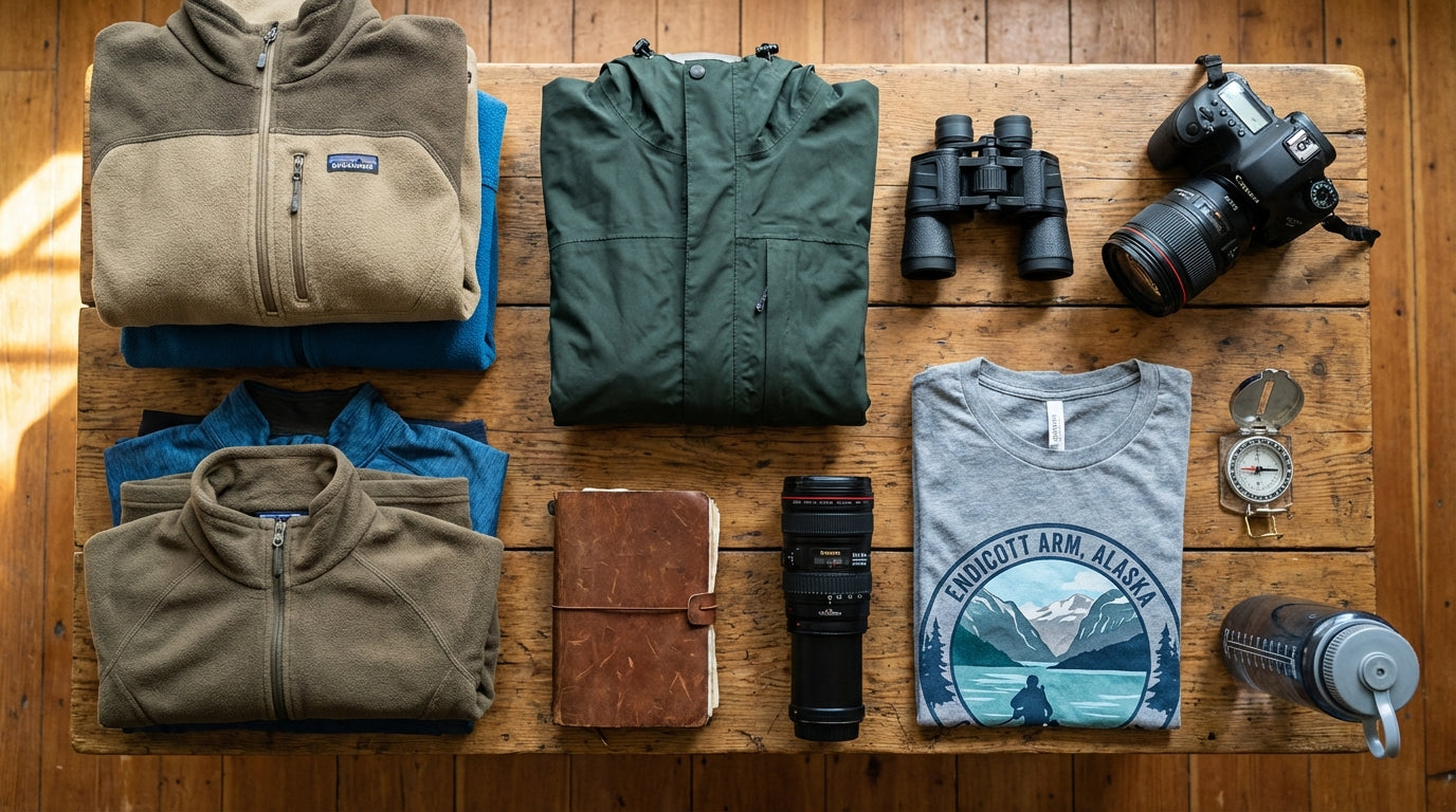 What to Pack for an Endicott Arm Alaska Cruise: Essential Gear & Apparel - Alaska cruise travel guide